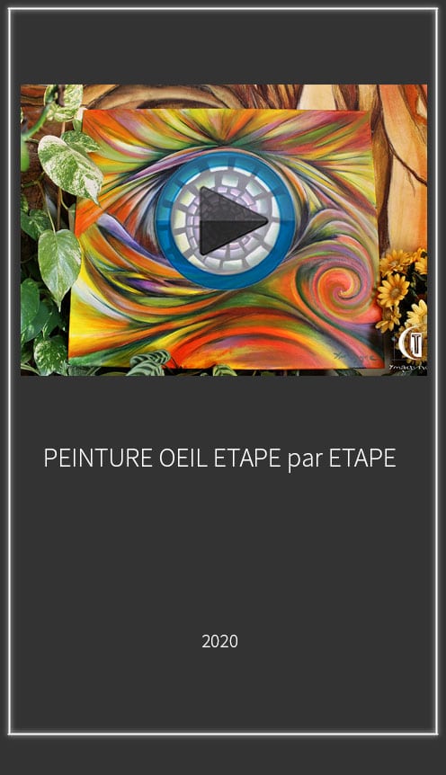 Peinture Oeil en vidéo par Ymagyne dans La Cabane à Tattoo