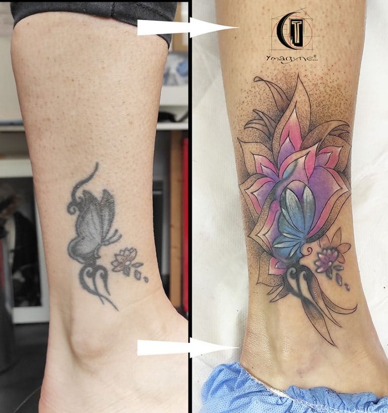 Tattoo, Tatouage fait par Ymagyne à La Cabane à Tattoo